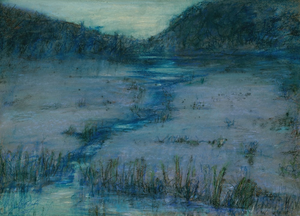 Marshlands at Sundown (ca. 1908)