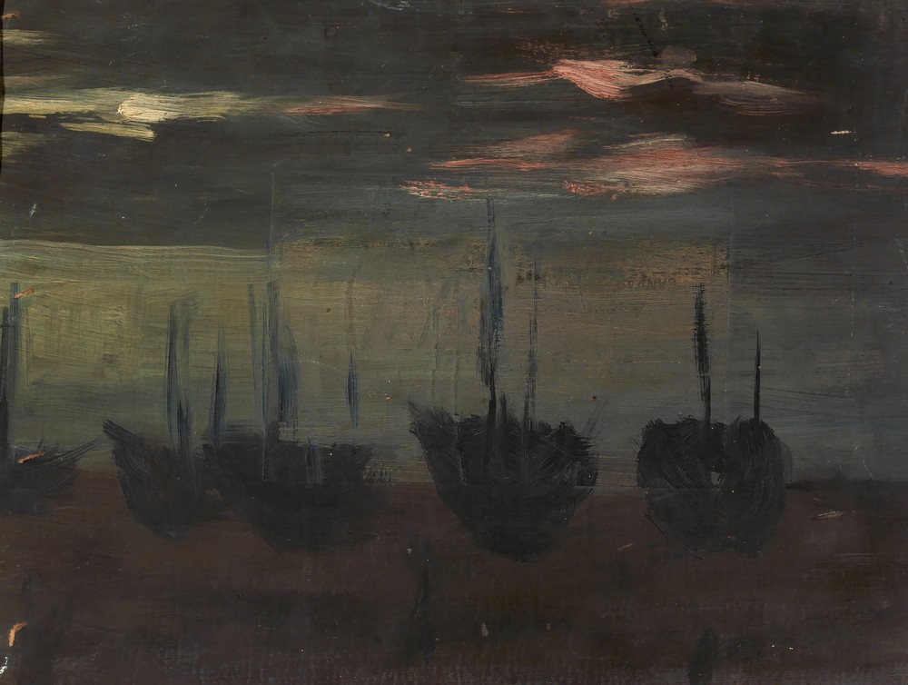 Ships in Moonlight
