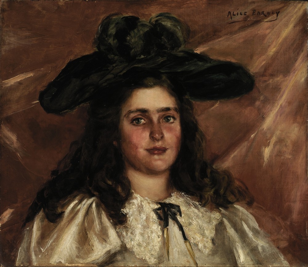 Laura Alice in Big Hat (ca. 1892-1895)