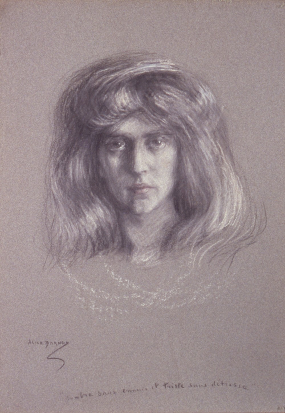 Natalie with Flowing Hair