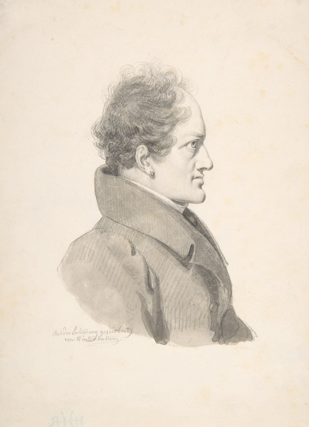 Portrait of Alois Senefelder (1805–73)