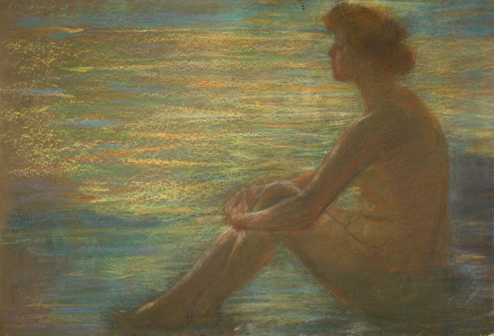 Nude against Sea
