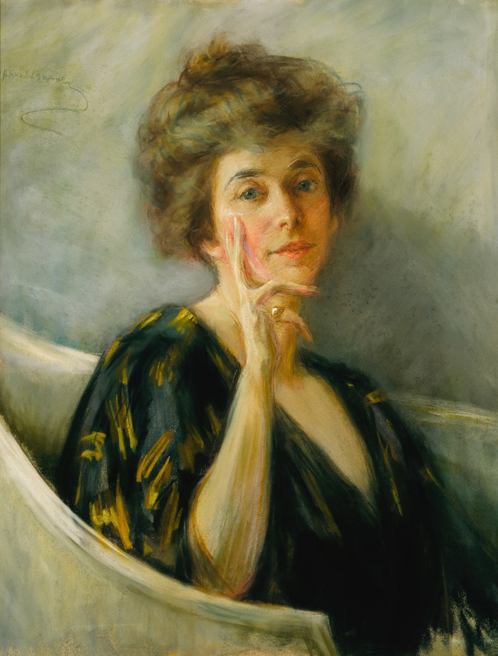 Self-Portrait in Repose (ca. 1895)