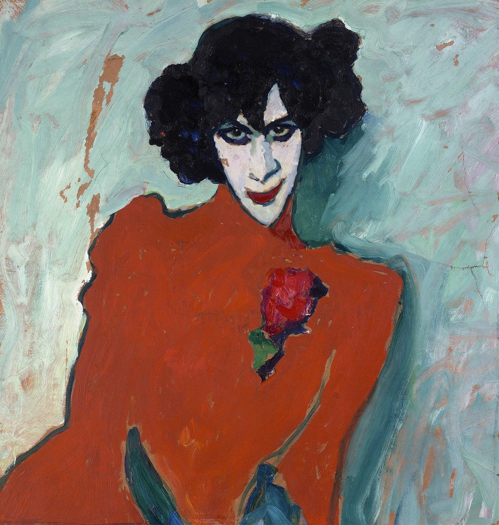 Portrait of the dancer Alexander Sacharoff