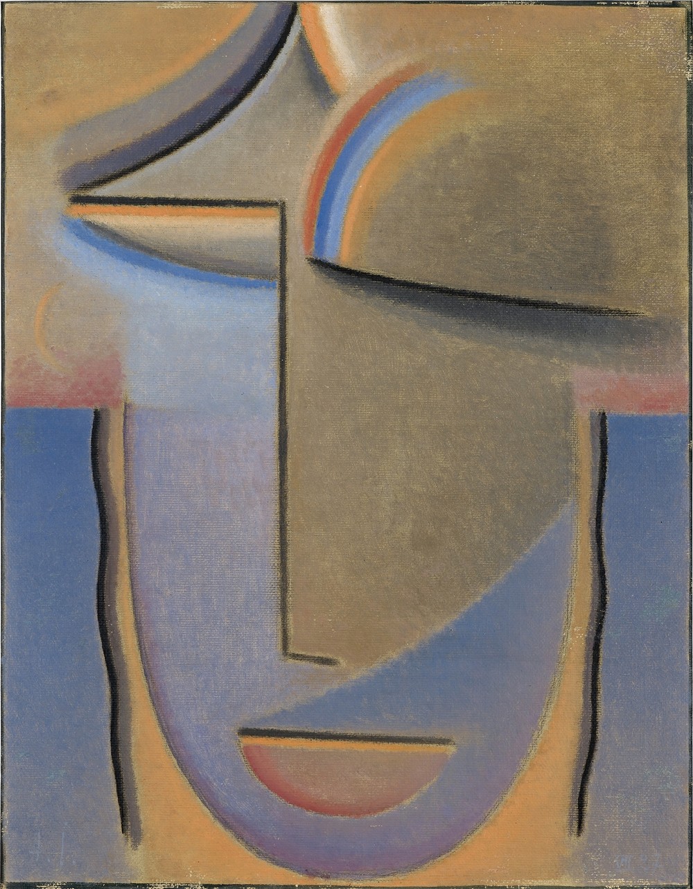 Abstract Head, Evening