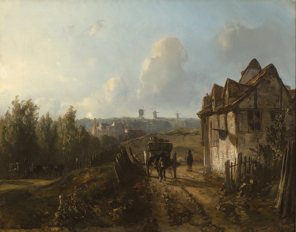 View on Monmartre (circa 1850)