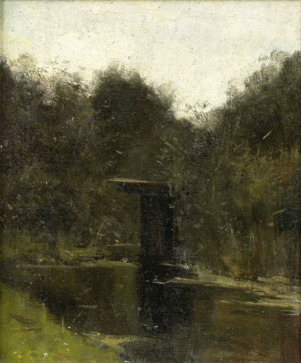 Corner of a Pond near Breukelen