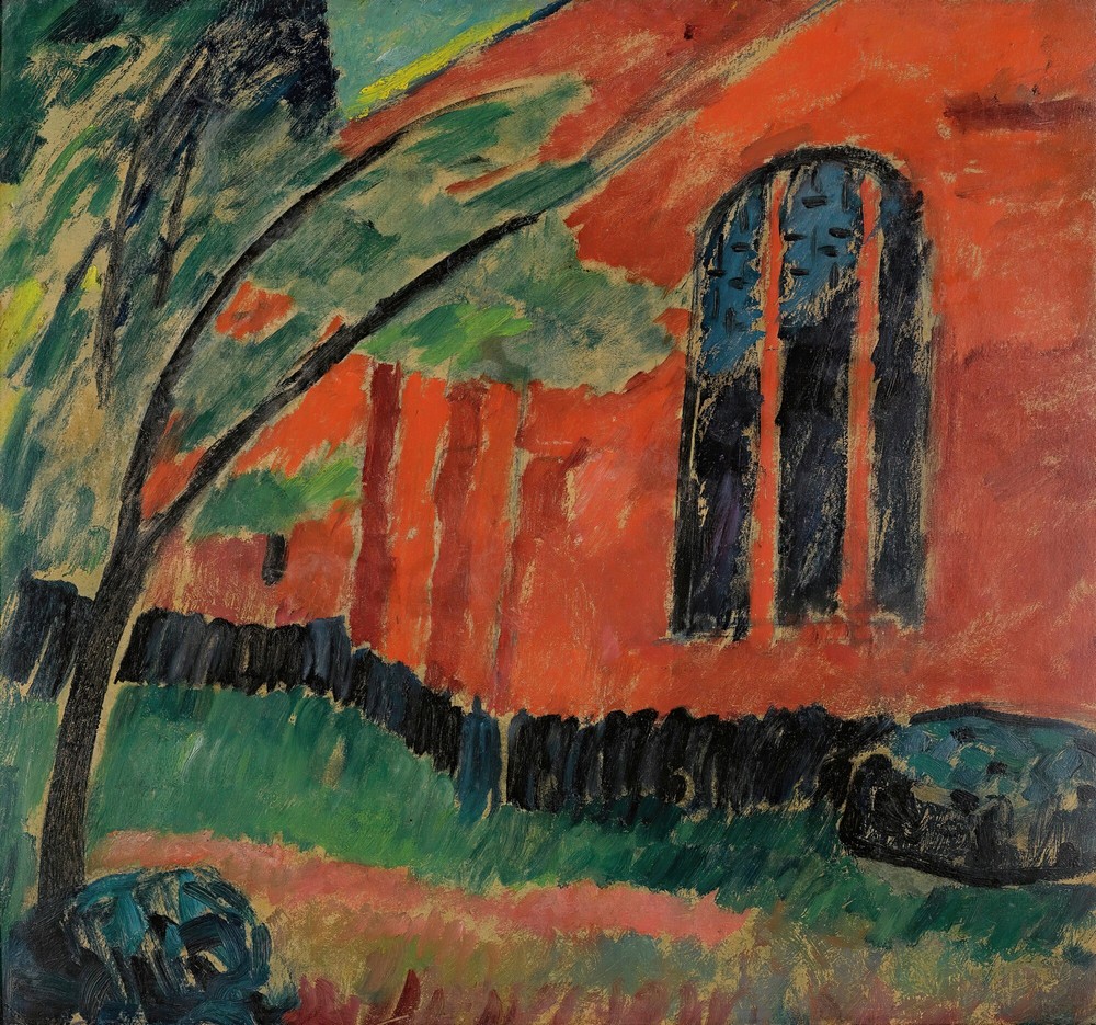 Kirche Im Prerow (Church In Prerow) (circa 1911)