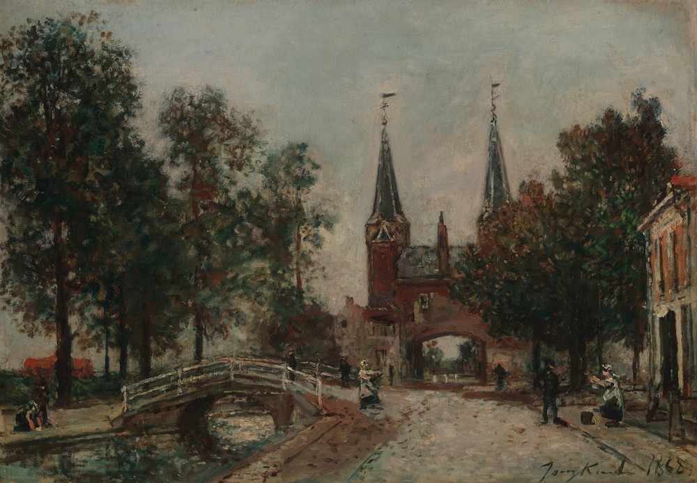 Scene at Delft (ca. 1868)