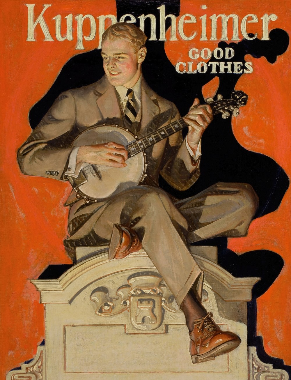 Kuppenheimer Good Clothes (Banjo Player) (circa 1920)