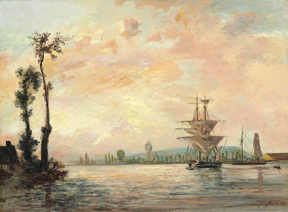 La Seine Près De Rouen