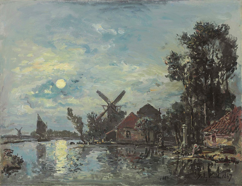 Effet De Lune Sur L’estuaire, Hollande