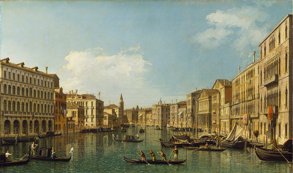 Venice, the Grand Canal from the Palazzo Foscari to the Carità (c. 1740 - 1750)