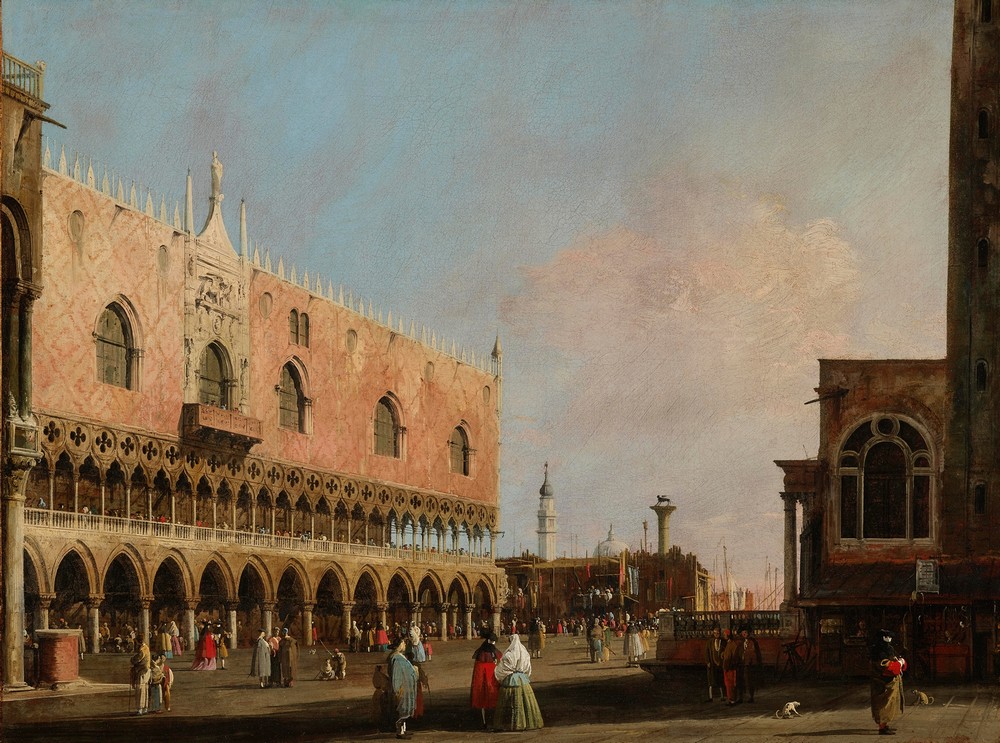 View of the Piazzetta San Marco Looking South