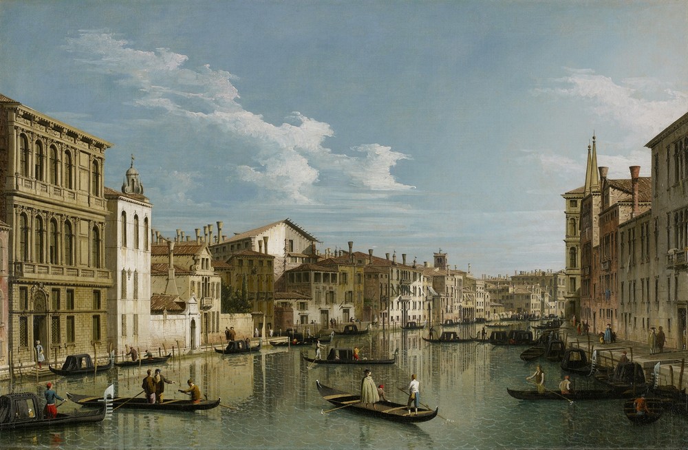 The Grand Canal in Venice from Palazzo Flangini to Campo San Marcuola (c. 1740)