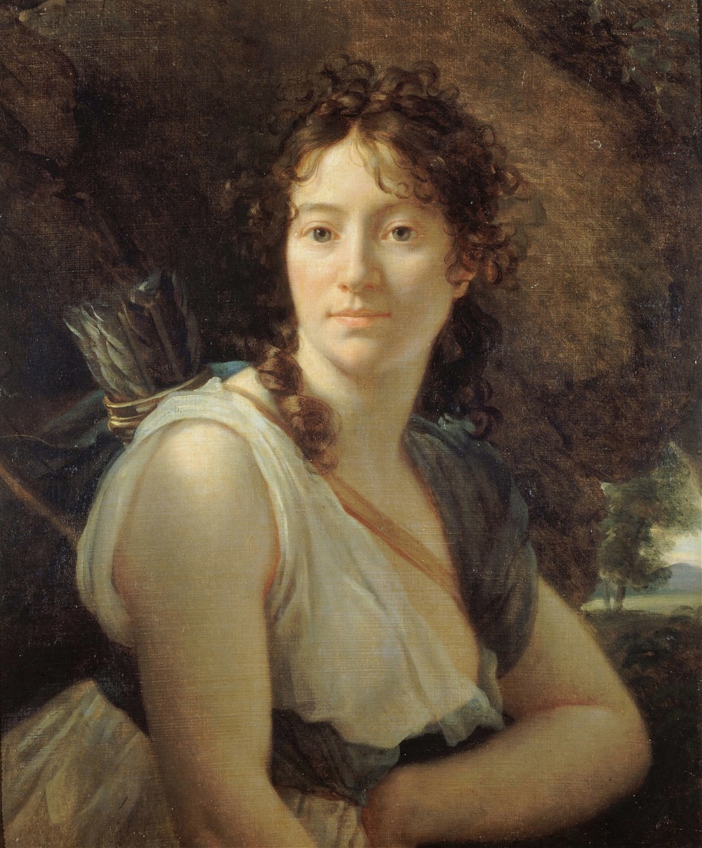 Portrait Of Mademoiselle Duchesnois (1777-1835), Member Of The Comédie-Française, In The Role Of Dido.