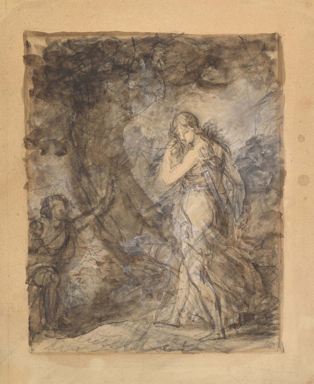 Daphnis Running toward Chloe (ca. 1798)