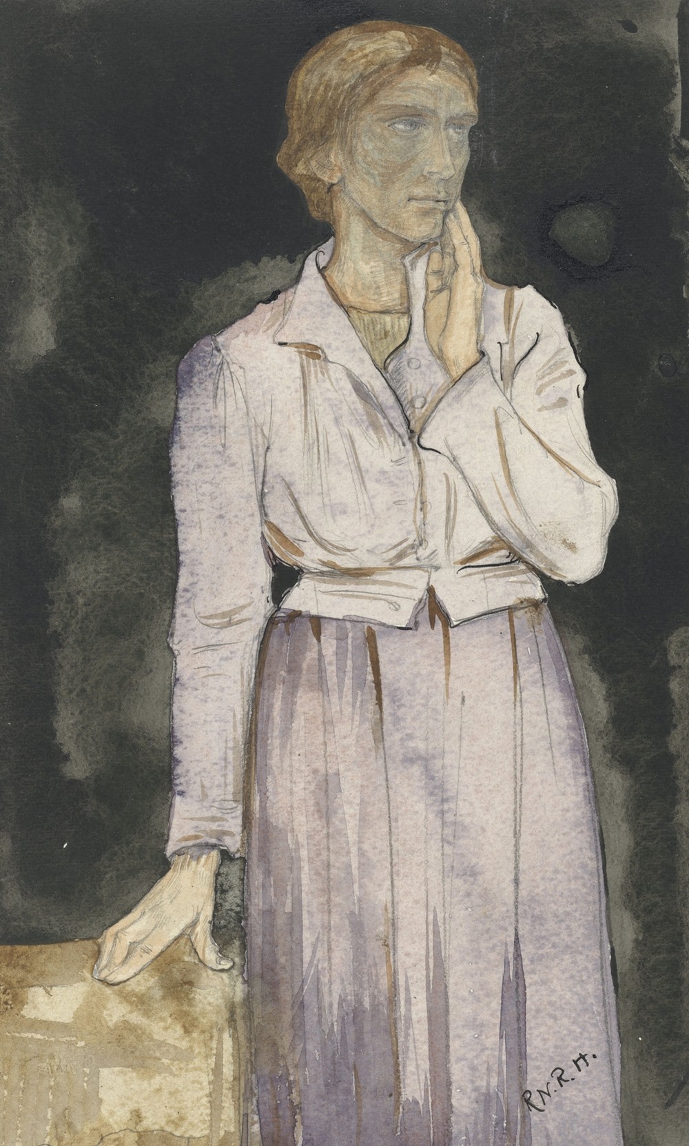 Staande vrouw
