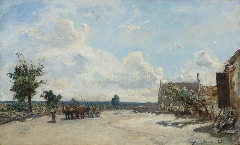 Rue À Saint-Parize-Le-Châtel, Près De Nevers