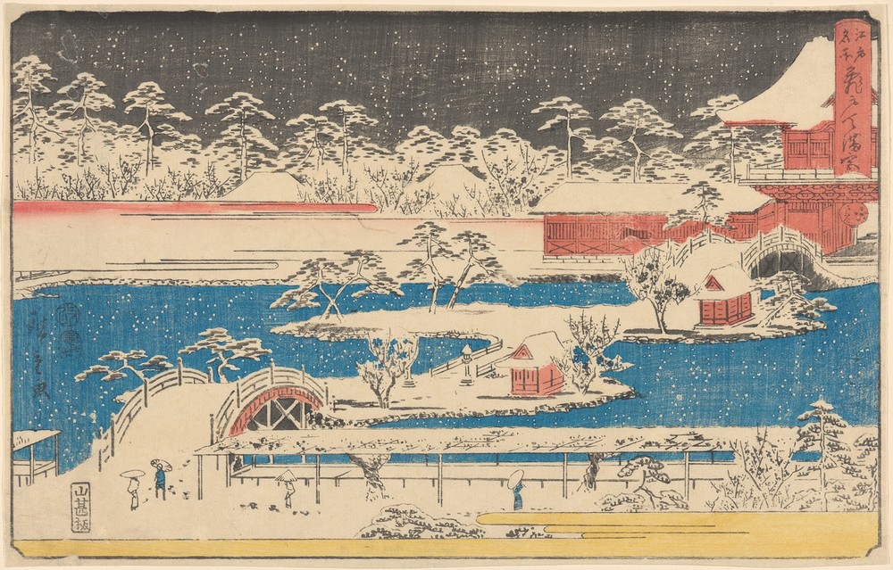 Kameido Temmaugu in Snow (19th century)