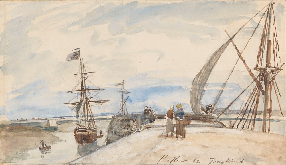 Aanlegsteiger te Honfleur