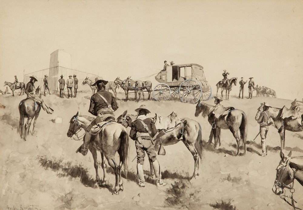 On the Bighorn (circa 1892)