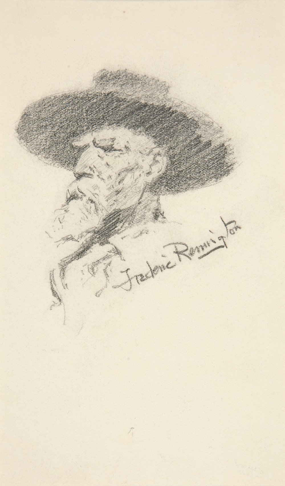 Head of a man