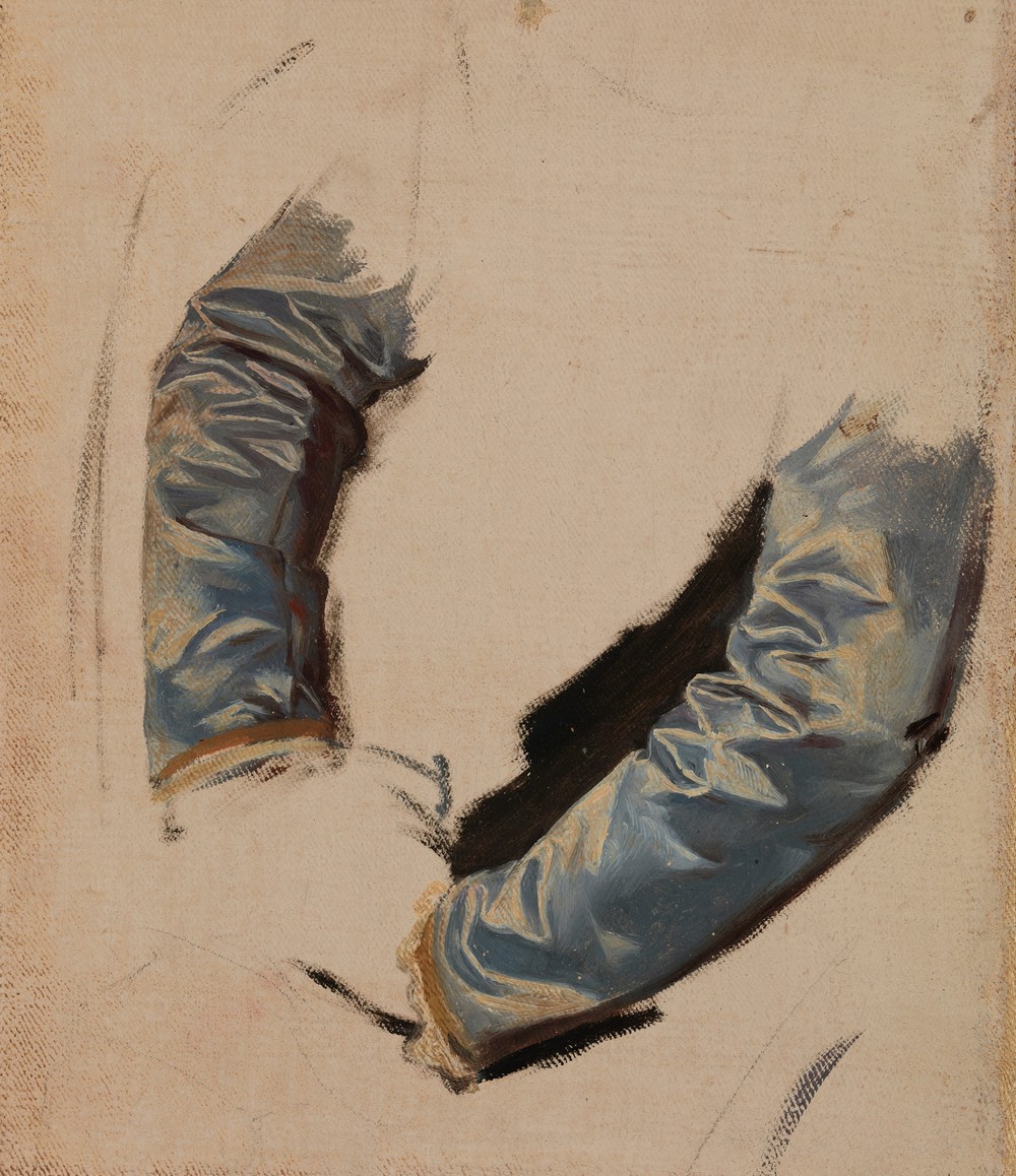 Sleeves of King’s Attire. Study to the Painting ‘The Death of Barbara Radziwiłł’ (before 1860)
