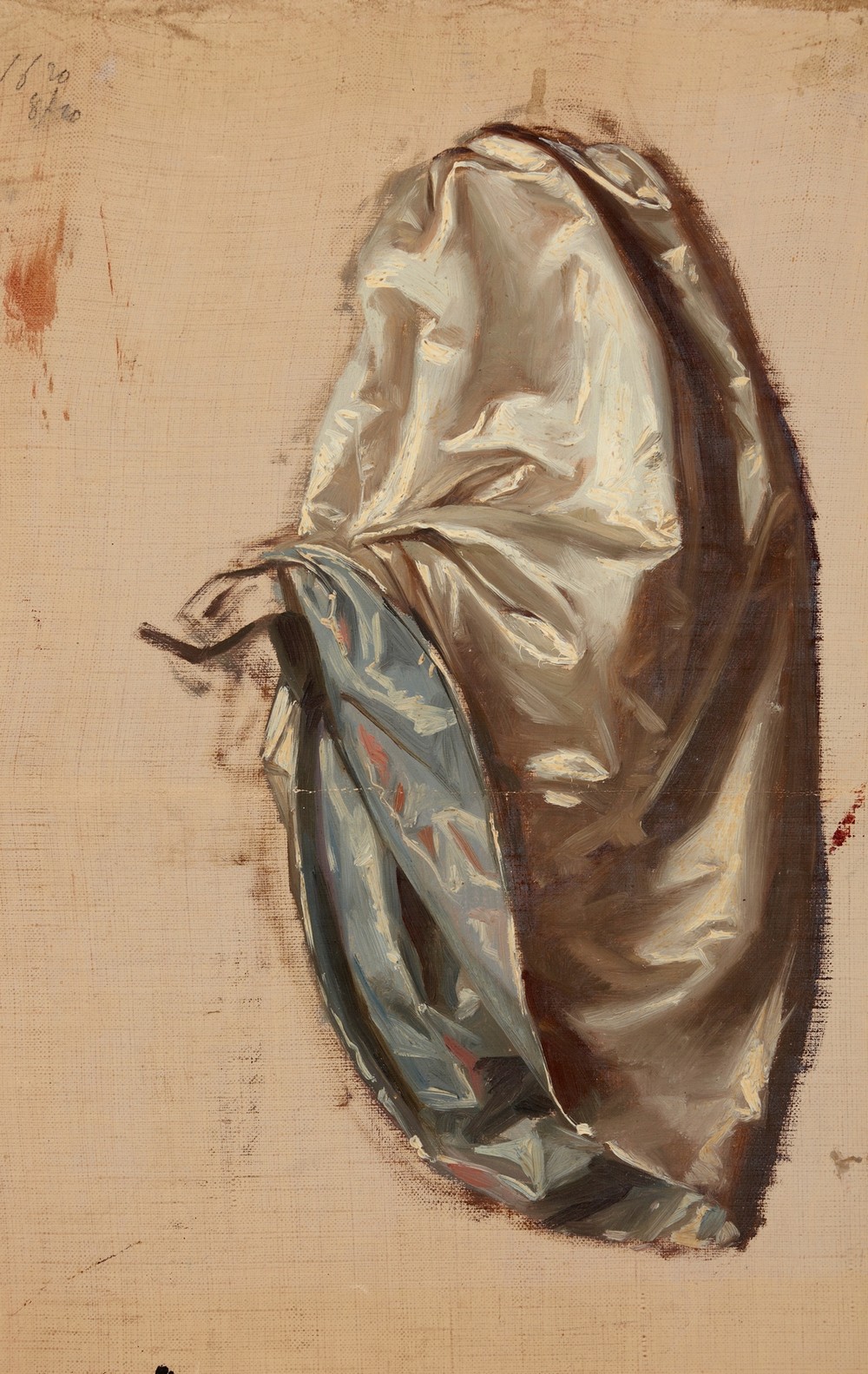 Study of a Lady with a Lute’s Robe. Study to the Painting ‘Upbringing of Sigismund Augustus’ (before 1861)