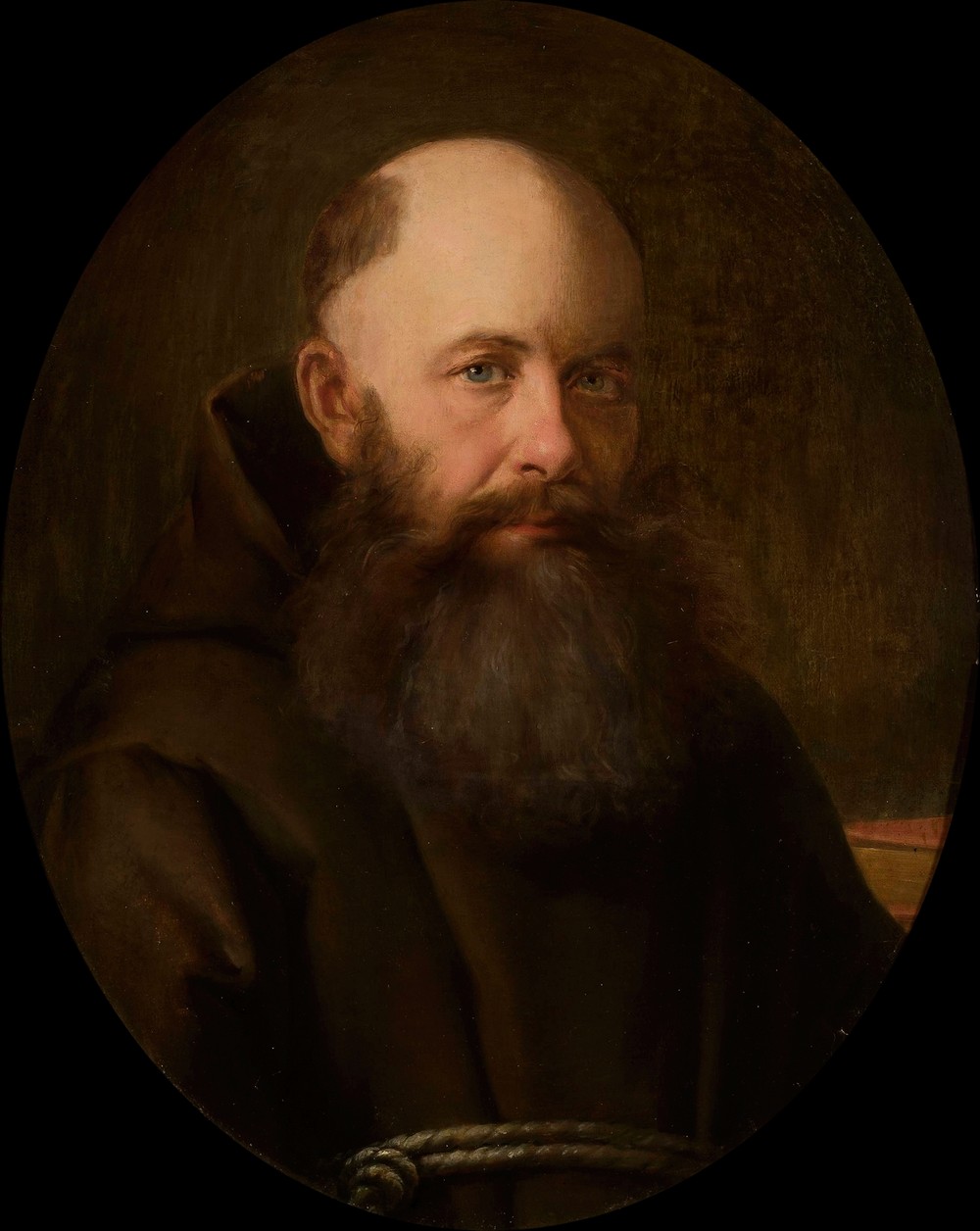 Portrait of Capuchin Beniamin Szymański (circa 1856)