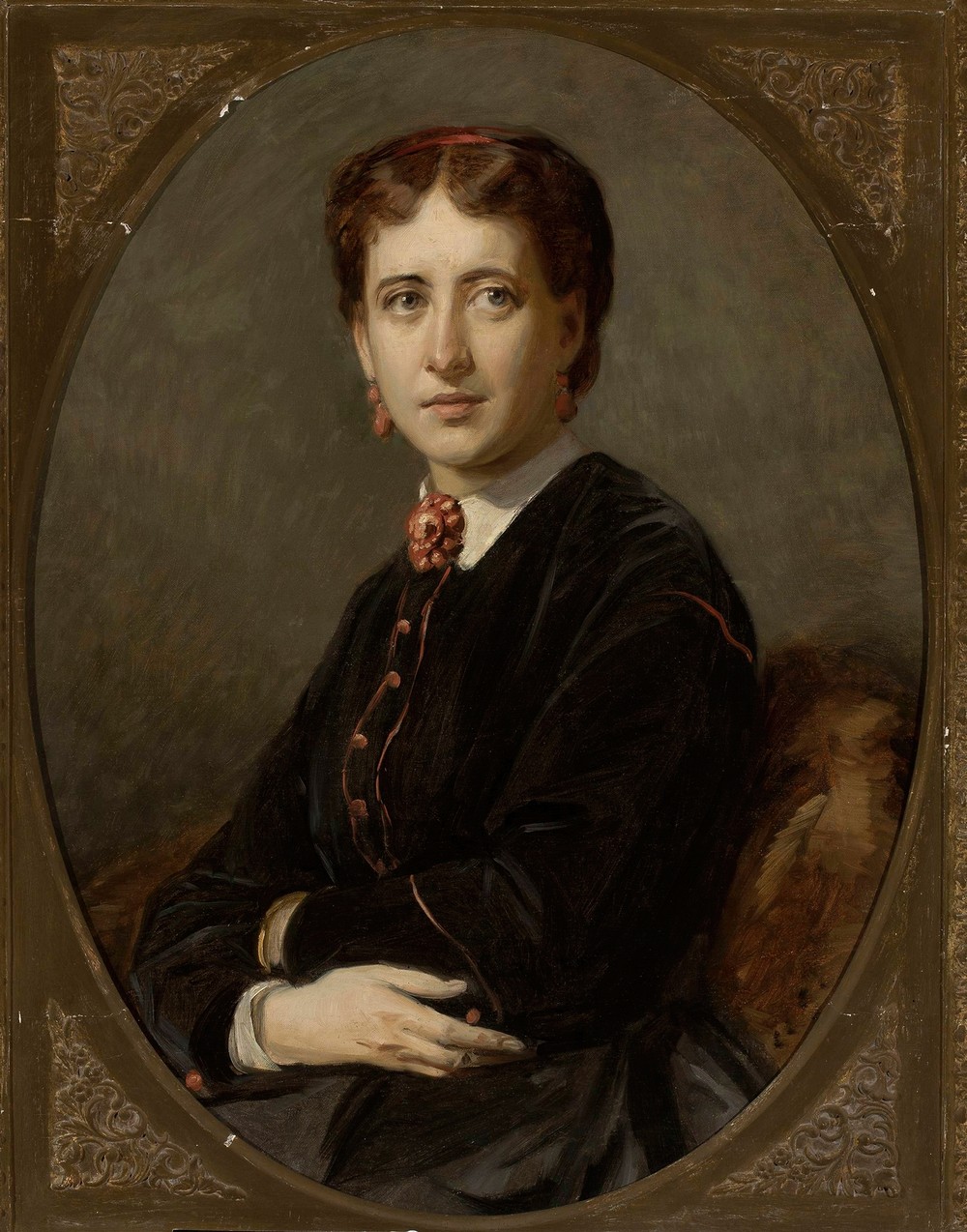 Portrait of Emilia Mielżyńska née Bnińska (circa 1866)