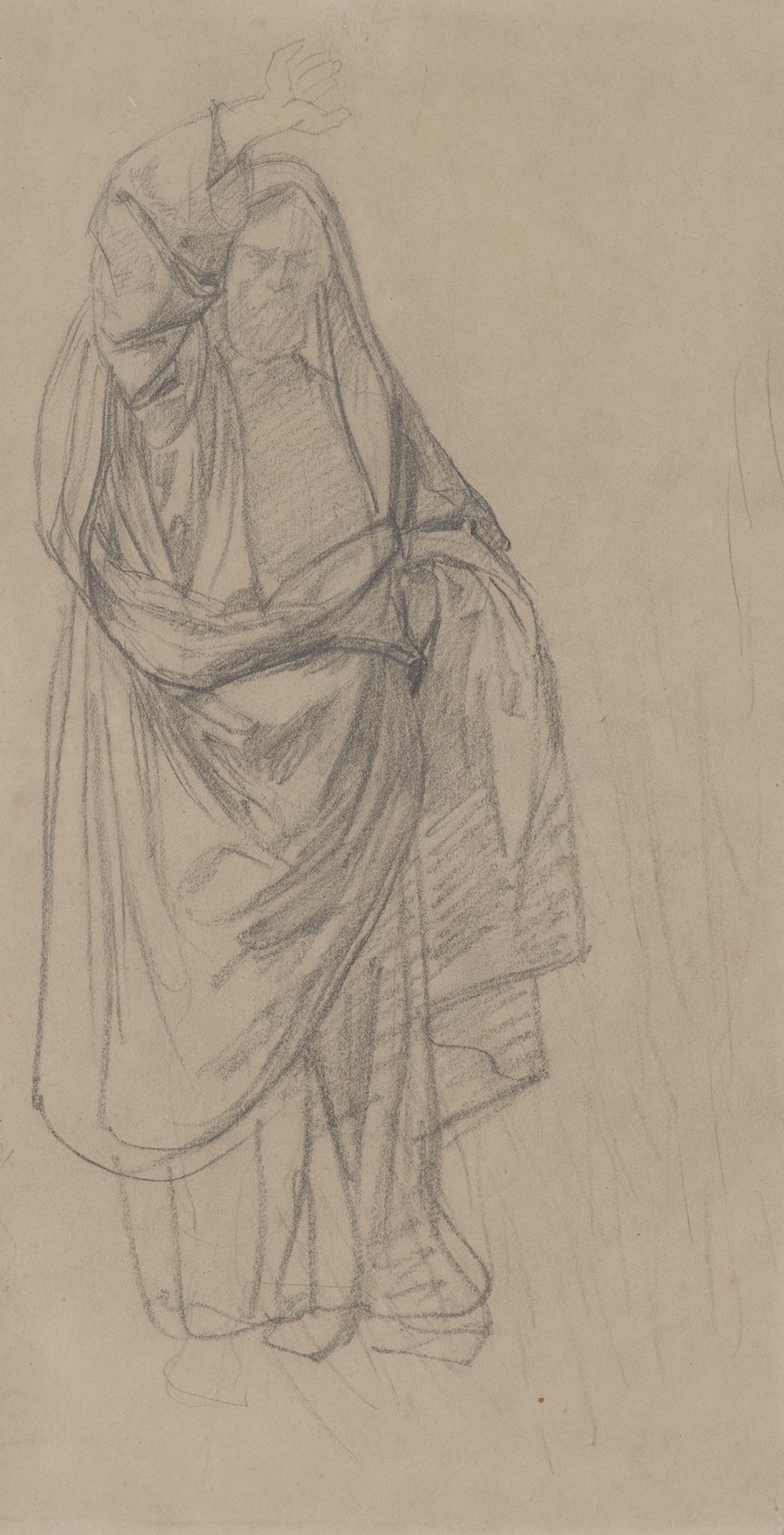 Sketch of the high priest to the painting ‘Martyrdom of St. Matthias’