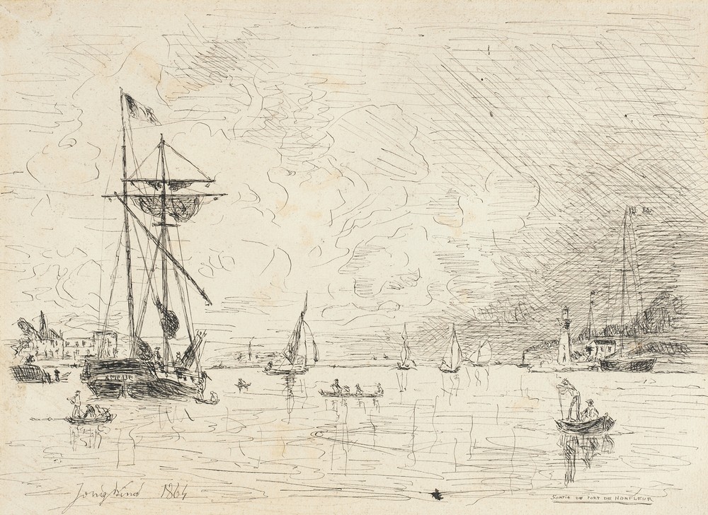 Departure from the Port of Honfleur