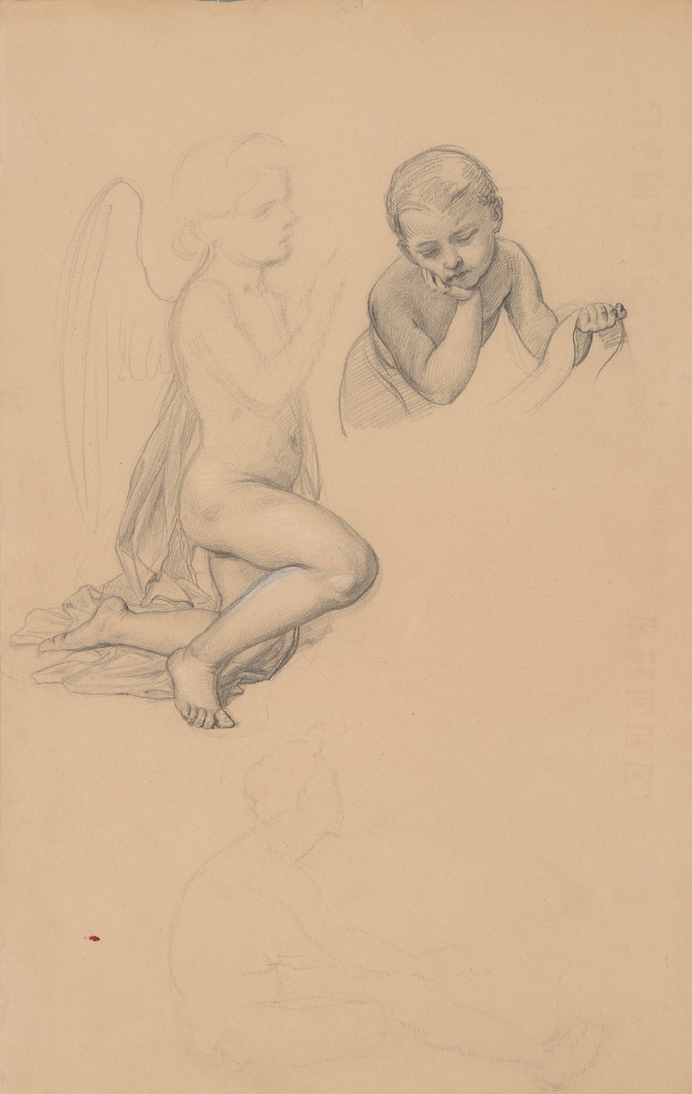 Studies of angels for the painting ‘The Immaculate Conception of the Blessed Virgin Mary’