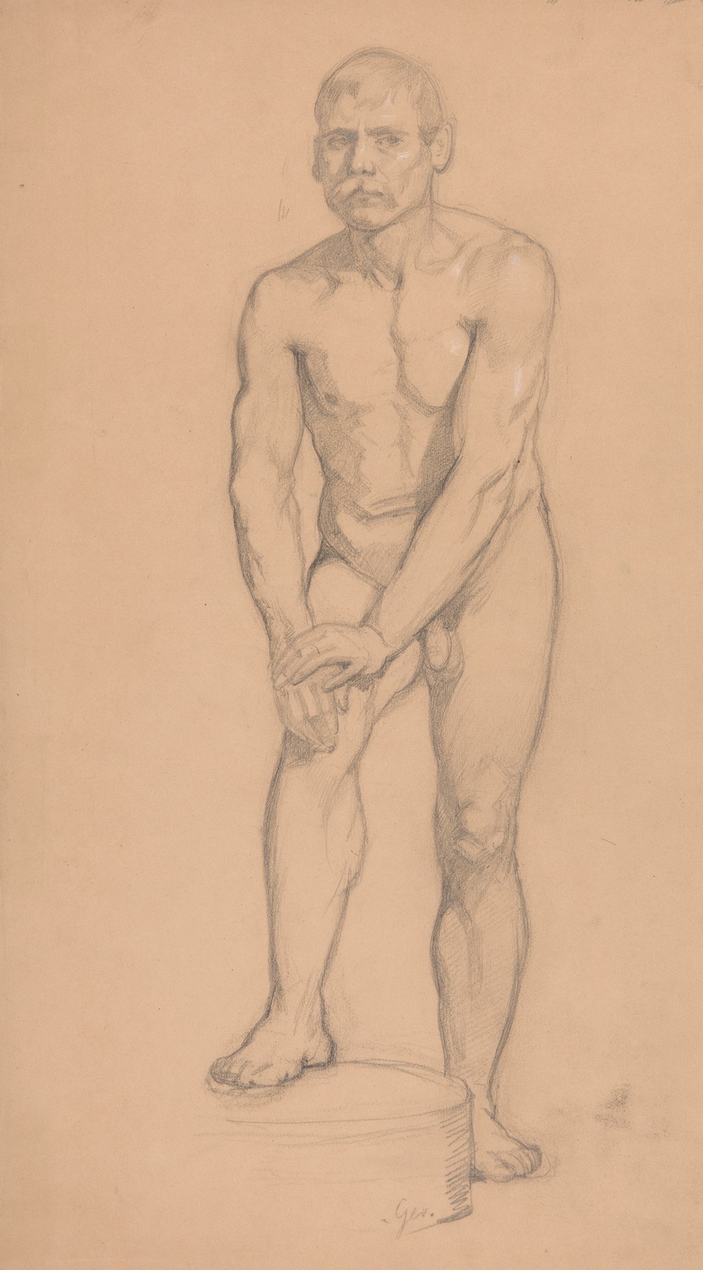 Study of a nude male