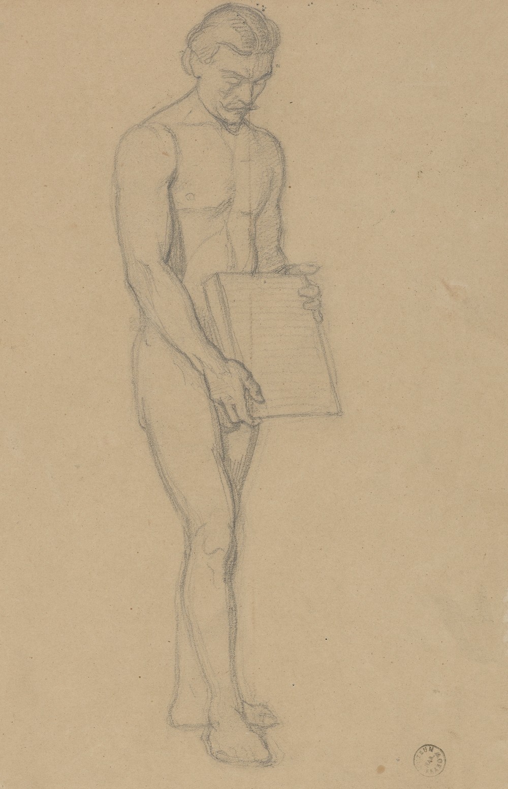 Study of figures for the painting ‘Queen Jadwiga’s Oath’