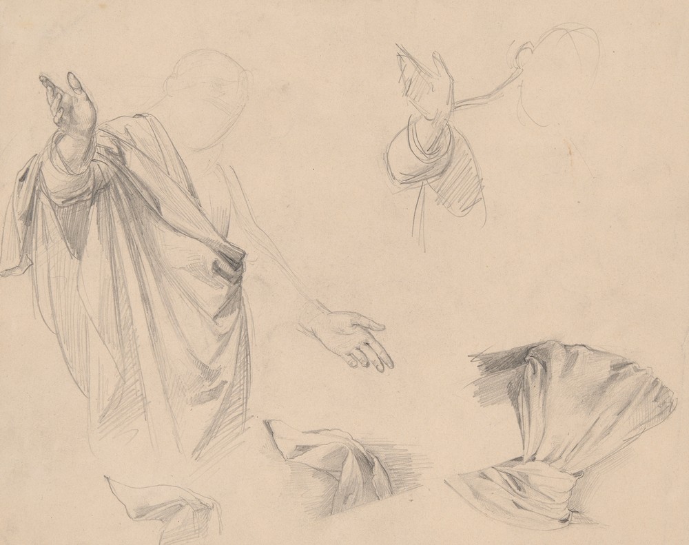 Study of figures in togas