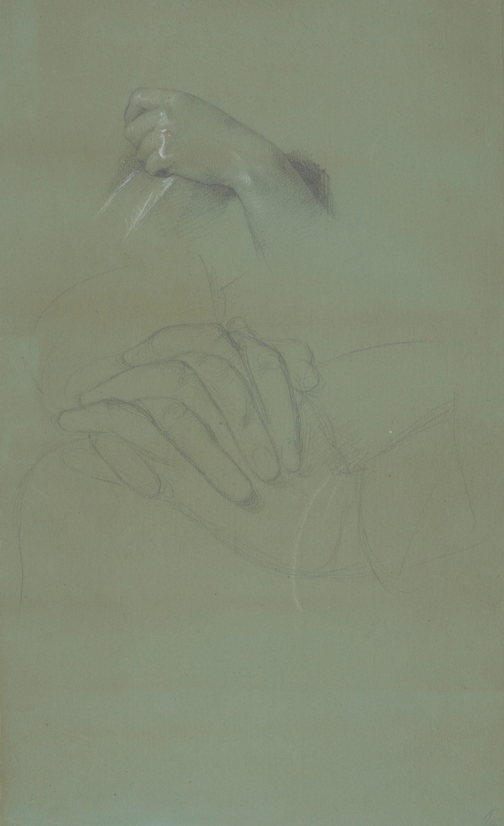 Study of hands for the painting ‘Death of Barbara Radziwiłł’