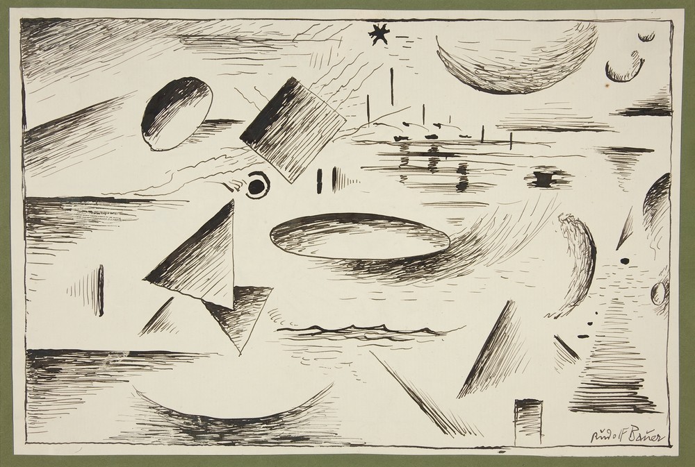 Untitled (Abstract Forms) (ca. 1919–21)