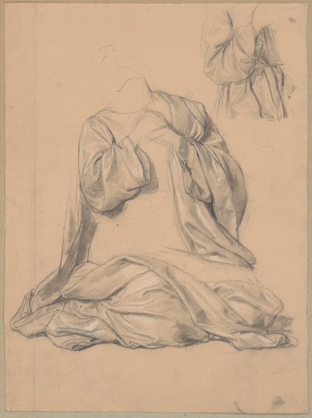 Study of the Robes of St Matthias to the Painting ‘Martyrdom of St Matthias’