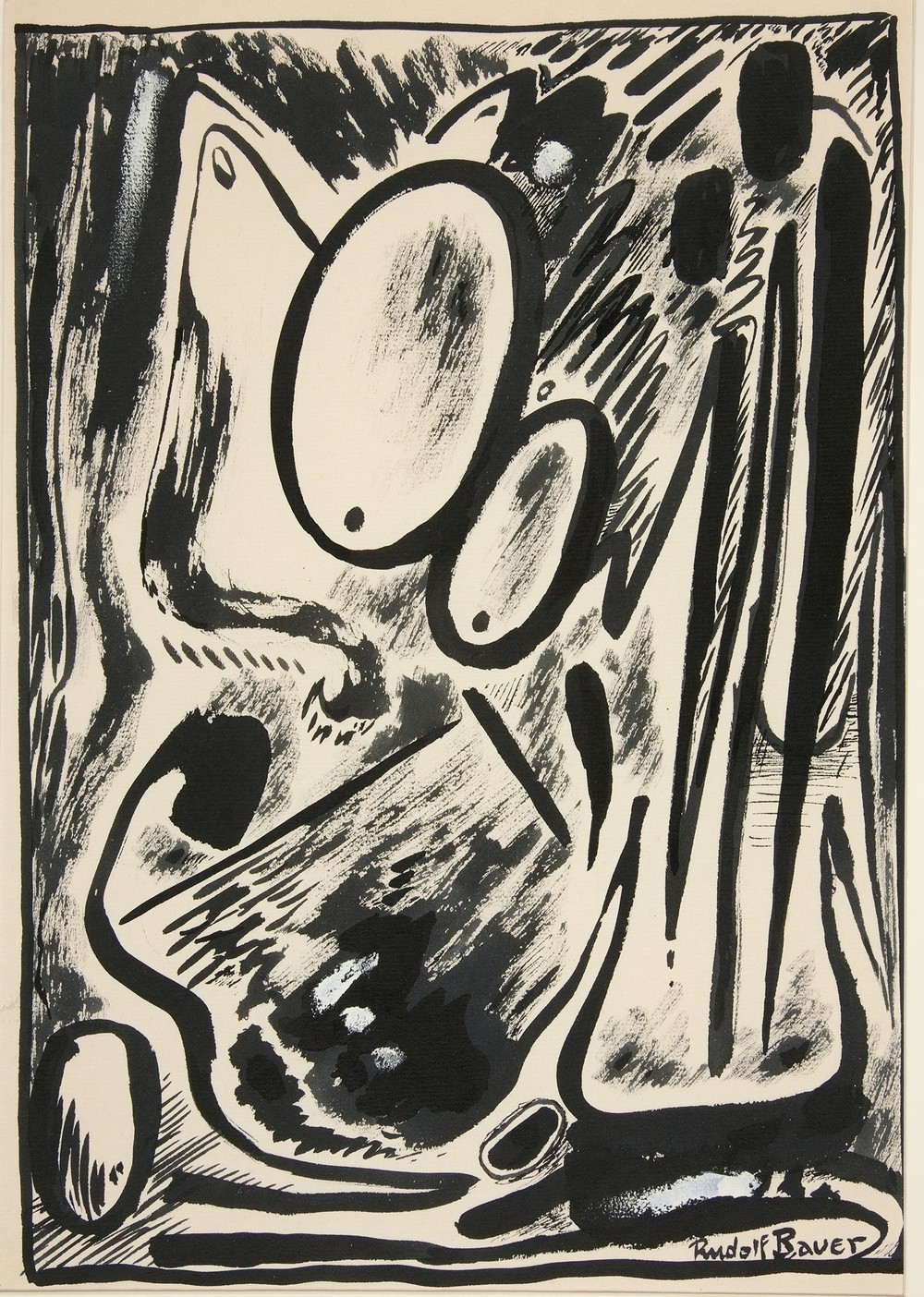 Untitled (Abstract Forms) (ca. 1917–18)