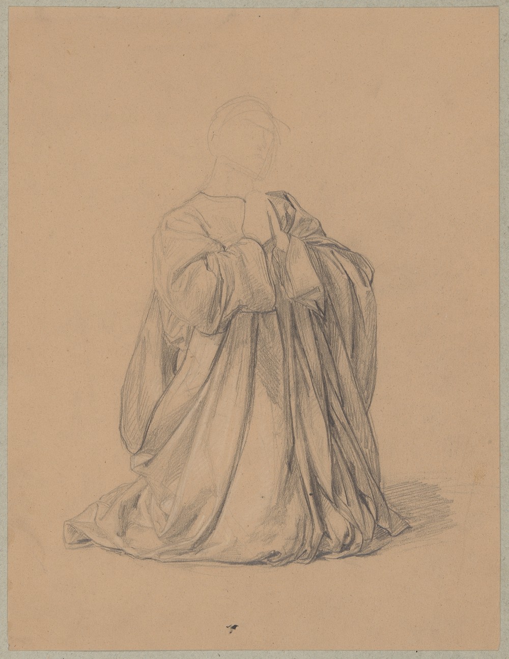 Study of the robes of St. Matthias to the painting ‘Martyrdom of St. Matthias’