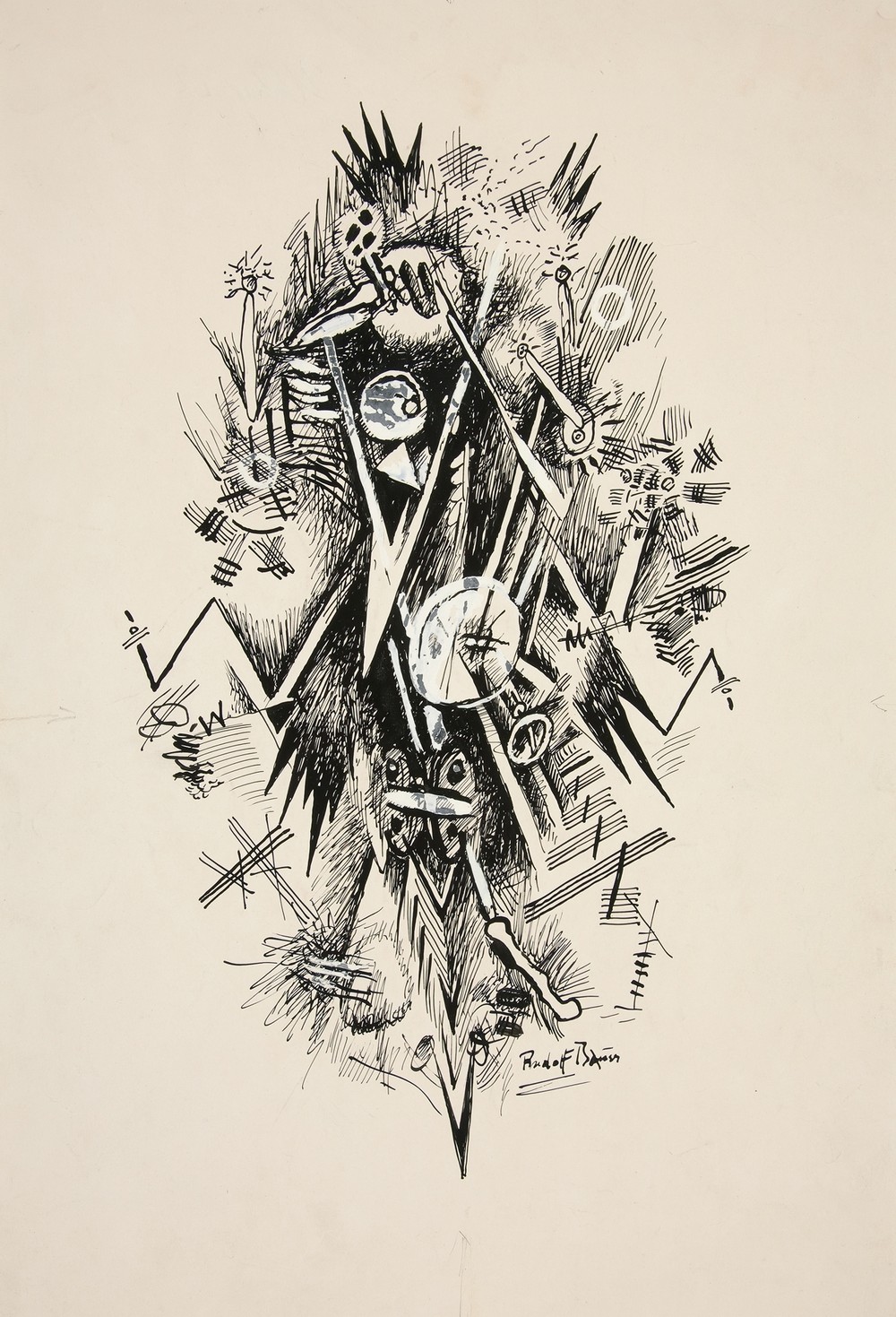 Untitled (Abstract Forms) (ca. 1914–15)