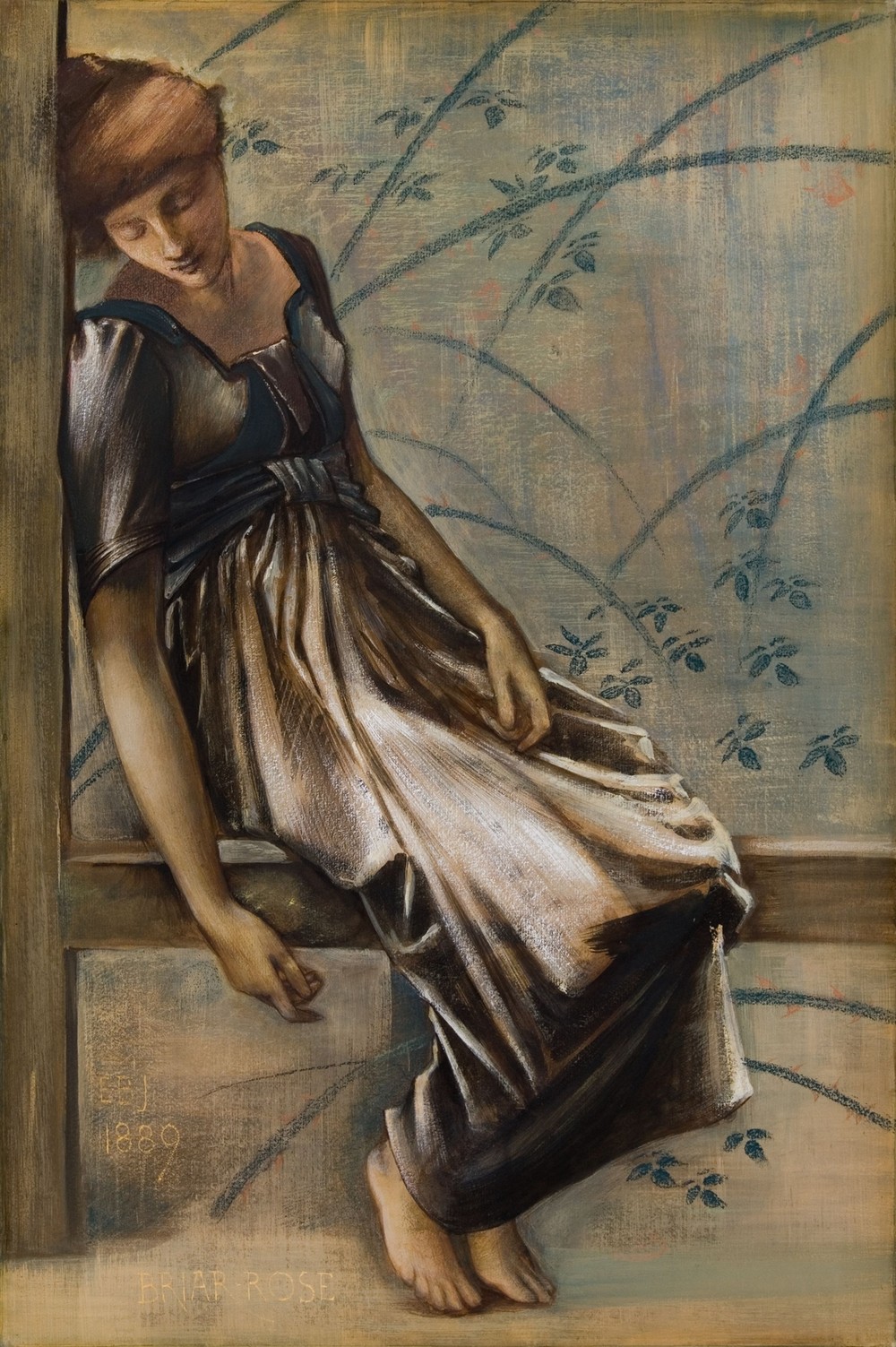 The Briar Rose Series – Study for ‘The Garden Court’ III