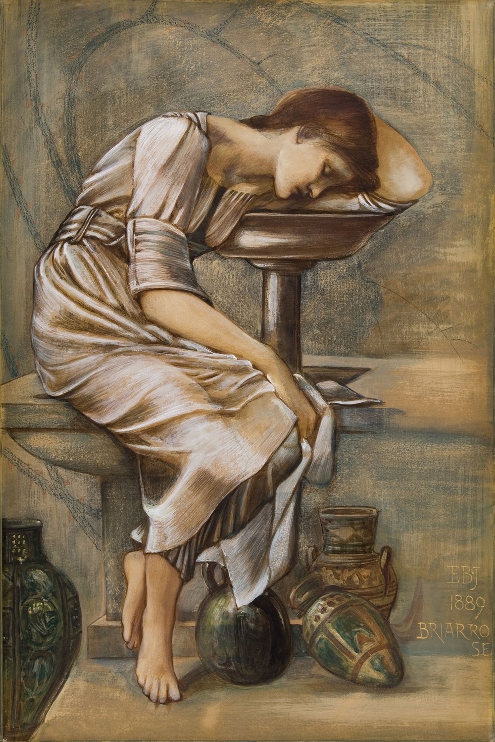 The Briar Rose Series – Study for ‘The Garden Court’