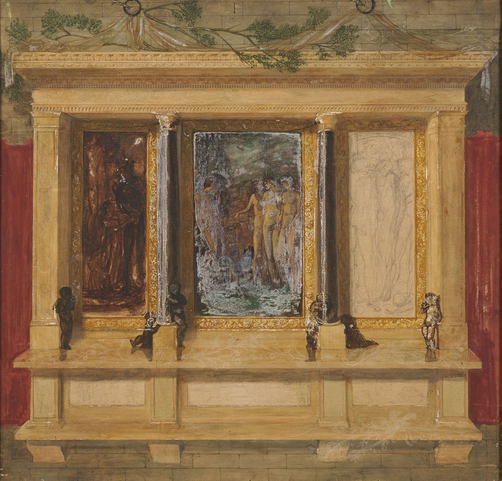 Troy Triptych – Compositional Study (1870-2)