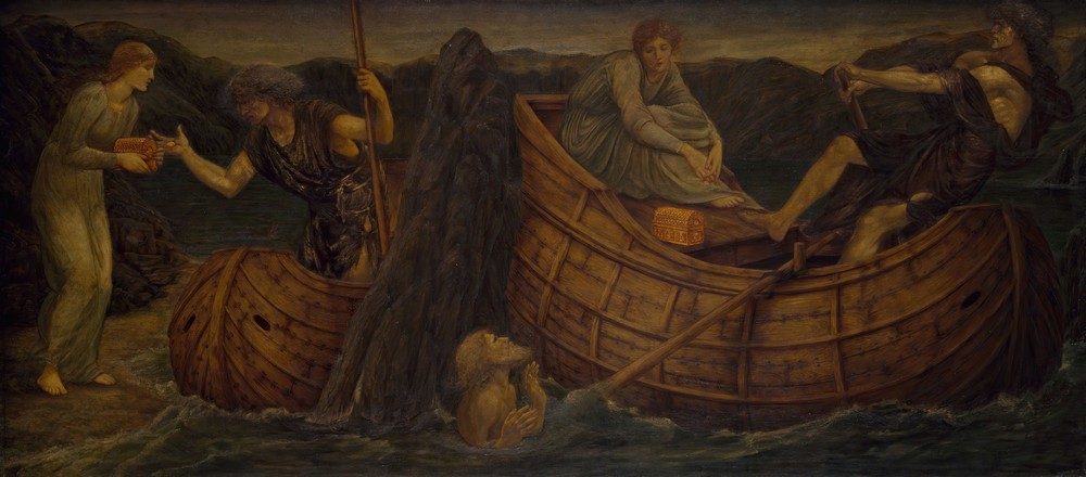 Psyche giving the Coin to the Ferryman of the Styx