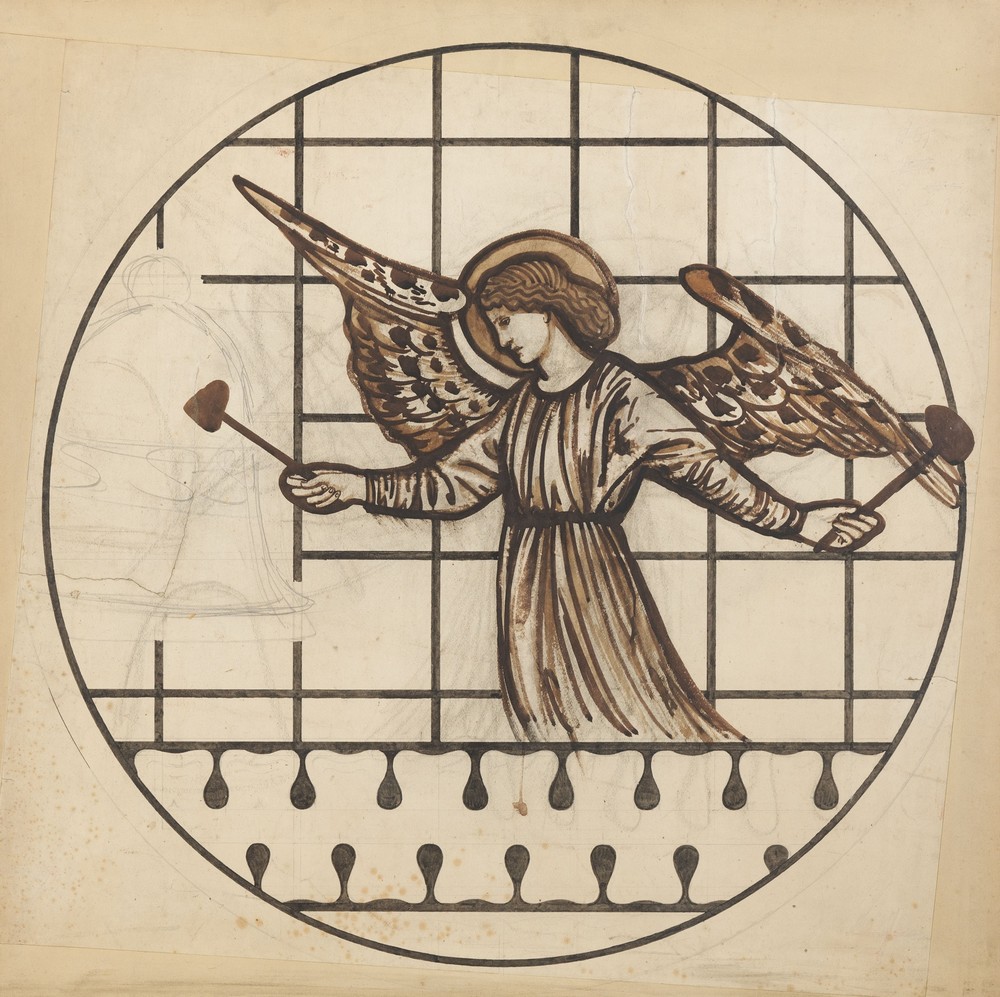 Angel Playing on Bells