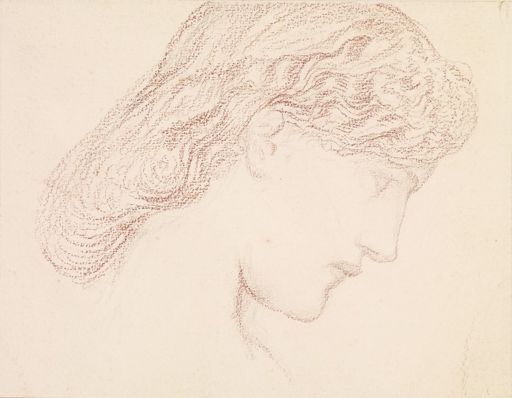 Female – Head Study of Augusta Jones