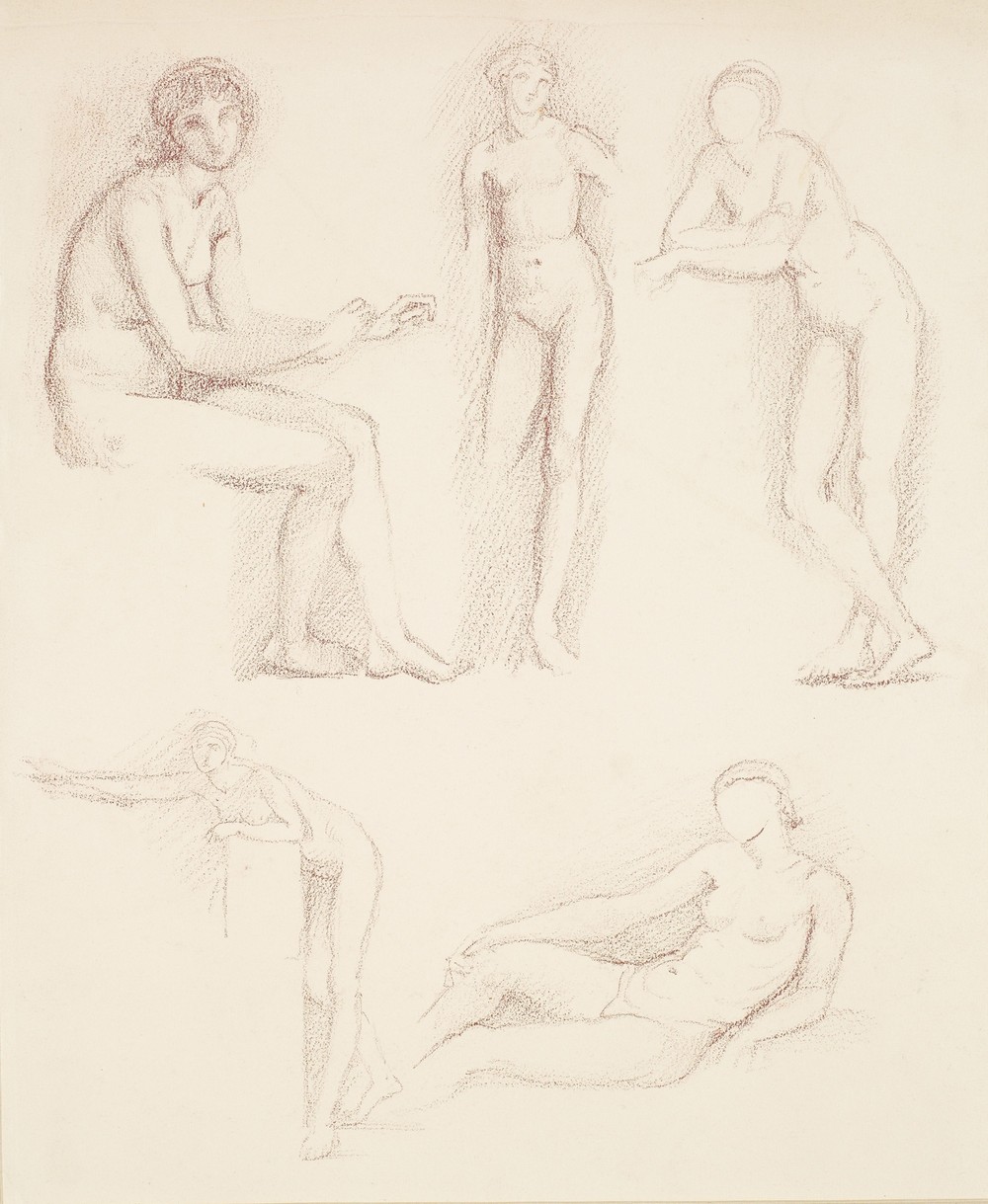 Female Nude – Five Studies